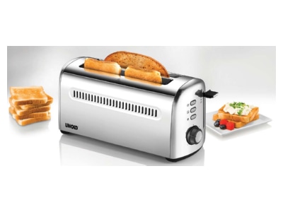 Detailed view 5 Unold 38366 eds 4 slice toaster 1500W stainless steel
