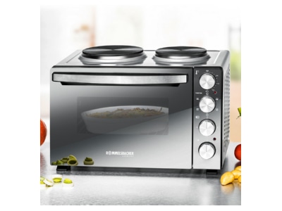 Product image 3 Rommelsbacher KM 3300 Tabletop automatic grill with 2 hotplates
