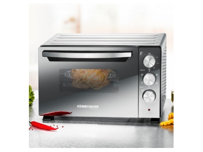 Produktbild 2 Rommelsbacher BGS 1400 Kleinbackofen 22l 1380W Uml Drehsp