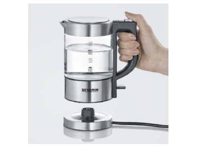 Product image detailed view 1 Severin WK 3472 eds geb sw Water cooker 0 5l 100W

