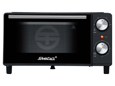 Front view Steba KB M9 sw Tabletop baking oven 650W
