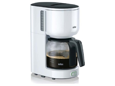 Detailansicht Braun KF 3120 WH ws Kaffeeautomat PurEase