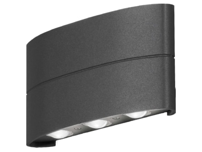 Produktbild Konstsmide 7853 370 LED Wandleuchte anthrazit  alu