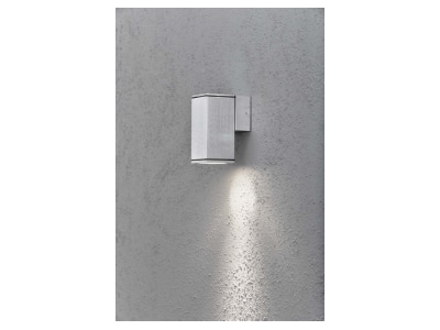 Detailansicht Konstsmide 7908 310 Halogen Wandleuchte grau  alu GU10