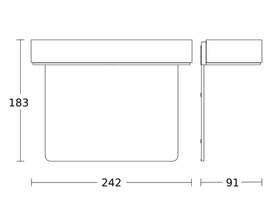 Ma�zeichnung 1 Steinel XSolarSOL OHN anthr  Solarleuchte IP44 anthrazit