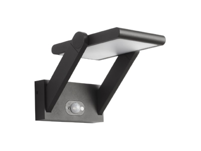 Produktbild EVN PAS541502 Solar LED Wandleuchte 3000K anthrazit