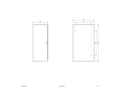 Ma�zeichnung EVN C65152502HR LED Wandleuchte IP65