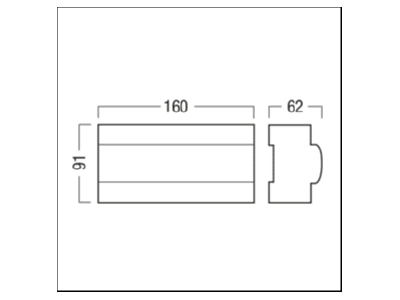 Mazeichnung Zumtobel LITECOM CCD 22171472 Lichtsteuergeraet LITECOM CCD22171472