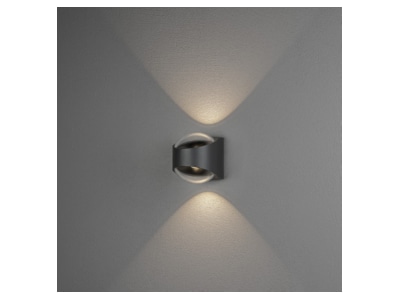 Produktbild Konstsmide 7884 370 LED Wandleuchte anthrazit