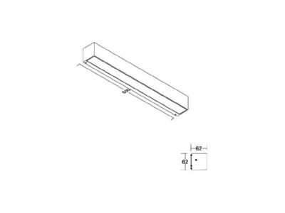 Ma�zeichnung Brumberg 65255103 LED Wandleuchte 3000K  graphit