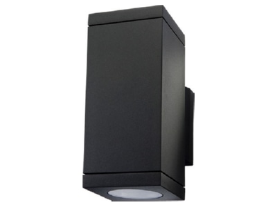 Detailansicht SG Leuchten 614682 Wandleuchte Echo schwarz 2x35W GU10 230V    Aktionsartikel