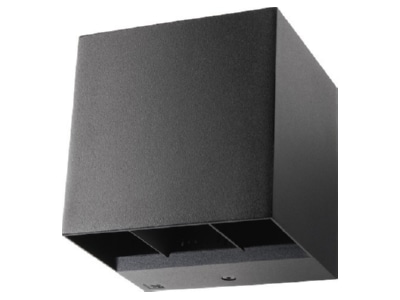 Detailansicht SG Leuchten 641707 LED Wandleuchte Artes 8W 340lm 3000K schwarz    Aktionsartikel