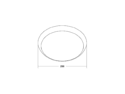 Dimensional drawing Brumberg 81128090 Cover ring gold