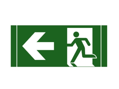 Product image Schuch 121 33 Sticker for emergency luminaire

