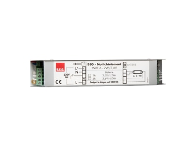 Product image BEG WRE 3 6V  1h o  Akku Emergency unit for luminaire
