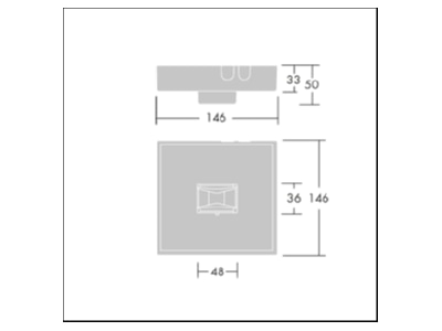Mazeichnung Zumtobel VOYAGER ST  96637546 Notlichtleuchte VOYAGER ST 96637546