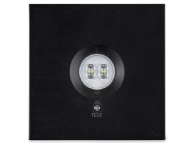 Product image H1 Solutions IllusquareAT3Hblack Emergency luminaire
