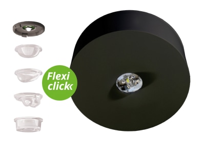 Produktbild RP Technik ILDK423SC SW LED Sicherheitsleuchte EB 3h  SC