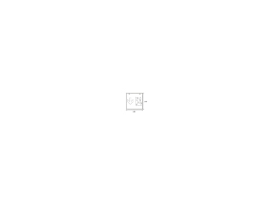 Ma�zeichnung RP Technik WKD413SC LED Rettungszeichenleuchte EB 3h  SC