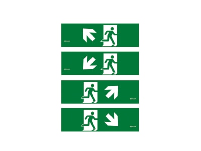 Product image ESYLUX SLX FLAT  EN10077821 Sticker for emergency luminaire SLX FLAT EN10077821
