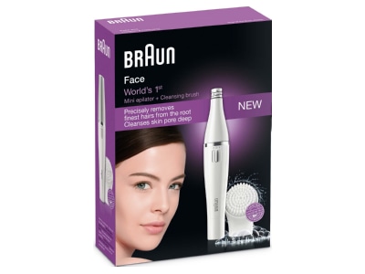 Produktbild 1 Procter Gamble Braun Face 810 ws si Epilierer Peeling Gesichtsreinigung