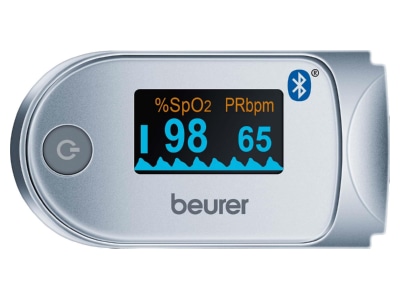 Produktbild Vorderseite Beurer PO 60 BT Pulsoximeter Bluetooth