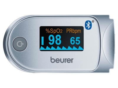 Vorderseite Beurer PO 60 BT Pulsoximeter Bluetooth