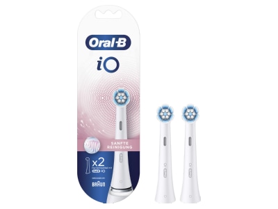 Produktbild Procter Gamble Braun EB iO SanfteRein2er Oral B Aufsteckbuerste Mundpflege Zubehoer
