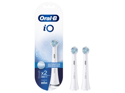 Produktbild Procter Gamble Braun EB iO UltimRein2er Oral B Aufsteckbuerste Mundpflege Zubehoer