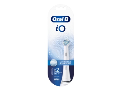 Produktbild Vorderseite Procter Gamble Braun EB iO UltimRein2er Oral B Aufsteckbuerste Mundpflege Zubehoer