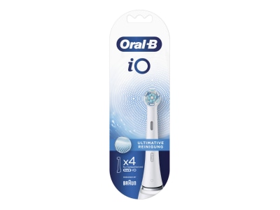 Produktbild Vorderseite Procter Gamble Braun EB iO UltimRein4er Oral B Aufsteckbuerste Mundpflege Zubehoer