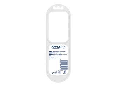 Rckseite Procter Gamble Braun EB iO UltimReinBL2er Oral B Aufsteckbuerste Mundpflege Zubehoer