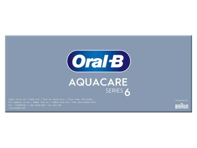 Product image detailed view 4 ORAL B AquaCare 6 ws Jet irrigator

