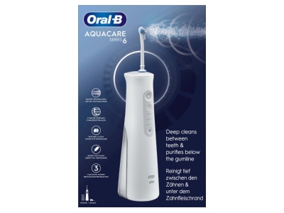 Product image detailed view 7 ORAL B AquaCare 6 ws Jet irrigator