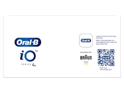 Detailansicht 1 Procter Gamble Braun iO 4  Reiseetui sw Oral B Zahnbuerste Etui Magnet Technologie