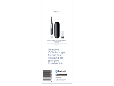 Detailansicht 3 Procter Gamble Braun iO 4  Reiseetui sw Oral B Zahnbuerste Etui Magnet Technologie