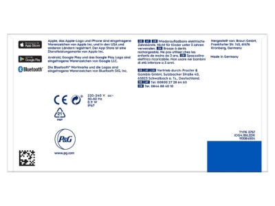 Detailansicht 7 Procter Gamble Braun iO 4  Reiseetui sw Oral B Zahnbuerste Etui Magnet Technologie