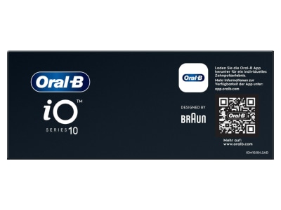 Detailansicht 3 Procter Gamble Braun iO Series 10Cosmicsw Oral B Zahnbuerste Magnet Technologie