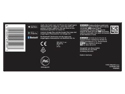 Detailansicht 7 Procter Gamble Braun iO Series 10Cosmicsw Oral B Zahnbuerste Magnet Technologie