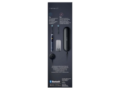 Back view Procter Gamble Braun iO Series 9N sw Onyx Toothbrush
