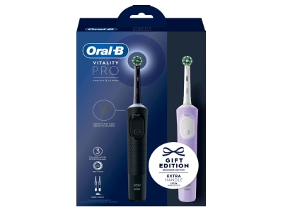 Produktbild Procter Gamble Braun VitalityProD103 Duo Oral B Zahnbuerste m 2 Handstueck