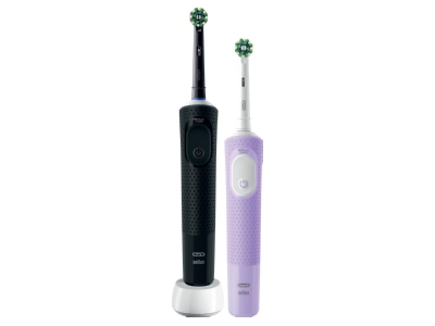 Detailansicht 1 Procter Gamble Braun VitalityProD103 Duo Oral B Zahnbuerste m 2 Handstueck