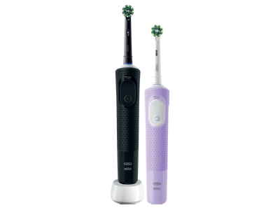 Produktbild Detailansicht 1 Procter Gamble Braun VitalityProD103 Duo Oral B Zahnbuerste m 2 Handstueck