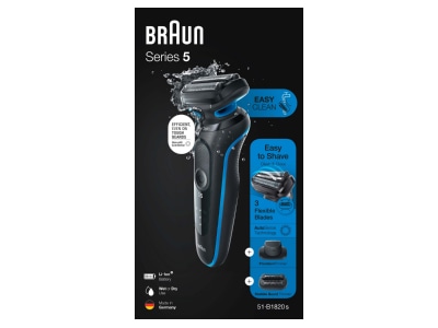 Front view Procter Gamble Braun 51 B1820s Shaver
