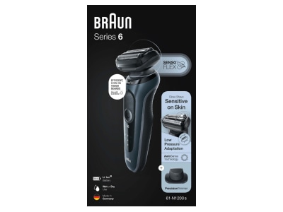 Detailansicht 4 Procter Gamble Braun 61N1200s Rasierer Series6