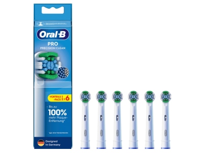 Produktbild Detailansicht 2 Procter Gamble Braun EB Pro PrecCl 6er Oral B Aufsteckbuerste Mundpflege Zubehoer