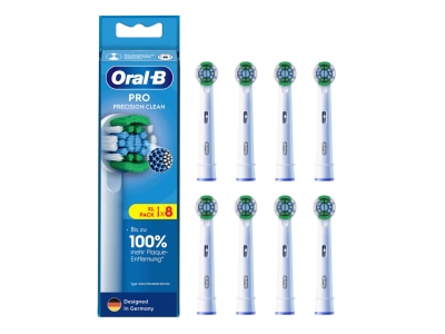 Produktbild Detailansicht 1 Procter Gamble Braun EB Pro PrecCl 8er Oral B Aufsteckbuerste Mundpflege Zubehoer