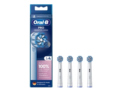 Detailansicht 2 Procter Gamble Braun EB Pro Sens Cl 4er Oral B Aufsteckbuerste Mundpflege Zubehoer