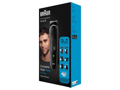 Detailansicht Procter Gamble Braun MGK5410 Bart Haarschneider Trimmer AllinOne Style Kit
