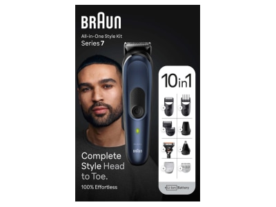 Product image detailed view 2 Procter Gamble Braun MGK7410 Hair trimmer accumulator operated